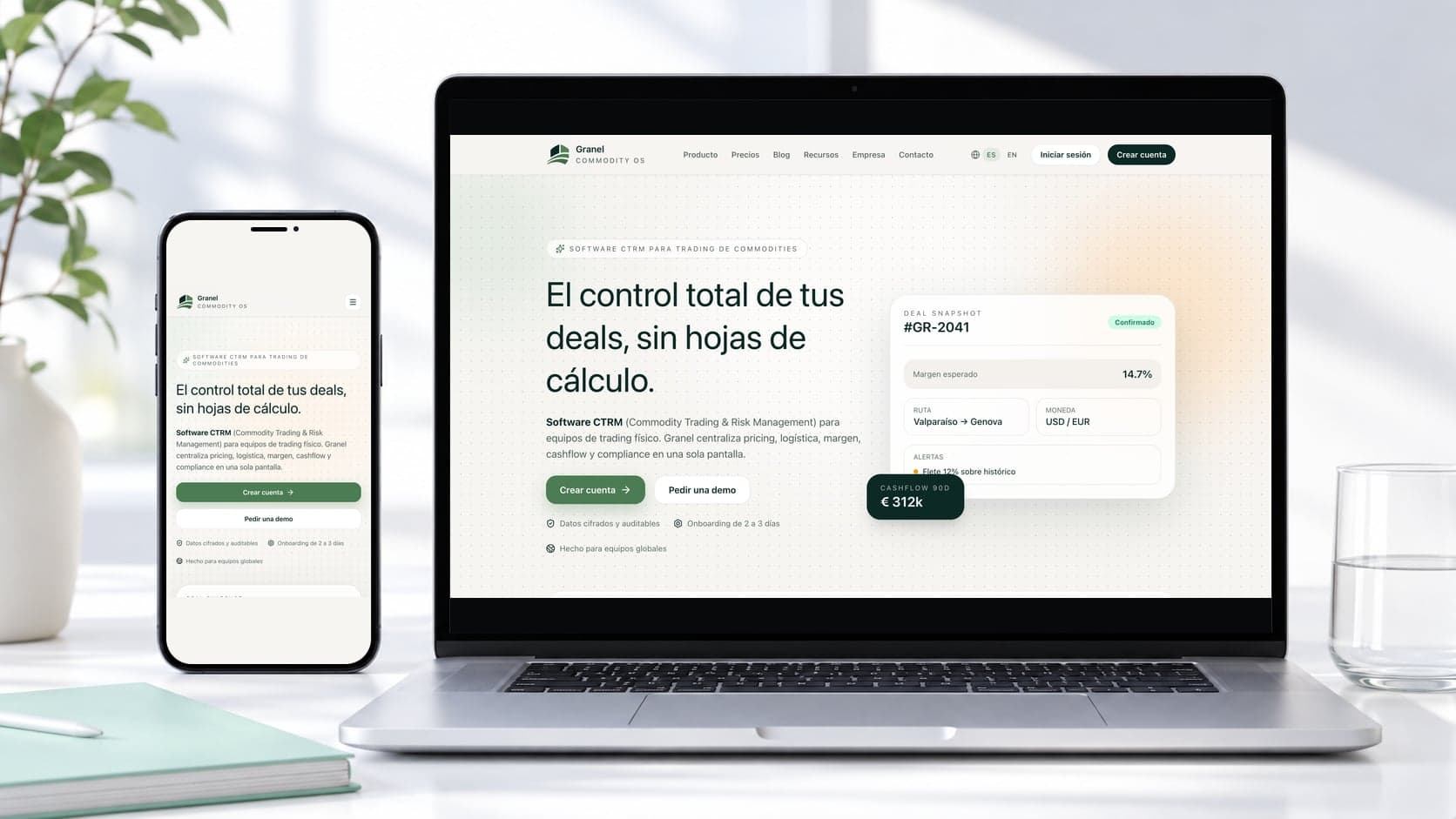 Sitio de Granel hecho por loco22 — SaaS · Web